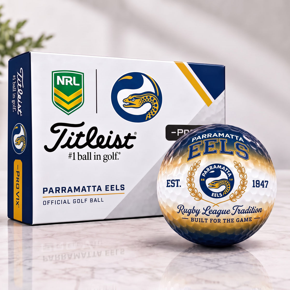 PAR X Custom NRL Football Tradition Golf Ball Set