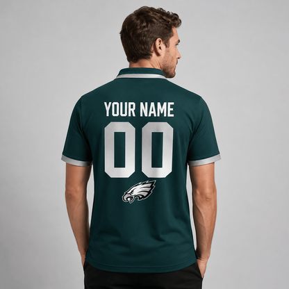 PE Premium NFL Personalized Match Day Polo Shirt