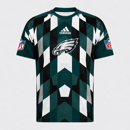 PE x NFL Premium Geometric Fan Performance T-Shirt