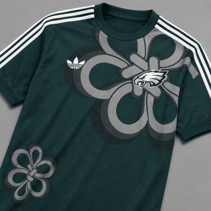 PE x NFL Retro Floral Graphic Tee T-Shirt
