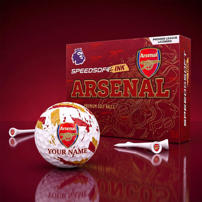 PREMIUM EPL X ARS EXCLUSIVE PERSONALIZED GOLF BALL SET LIMITED EDTION
