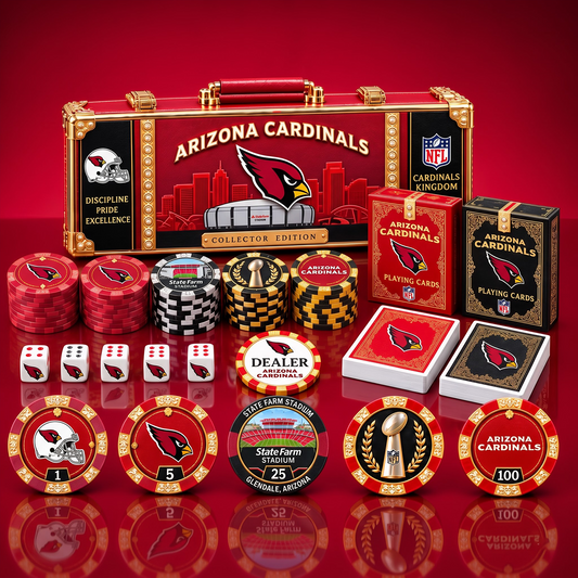 PREMIUM NFL X AC EXCLUSIVE POKER TOURNAMENT SET LIMITED EDITION