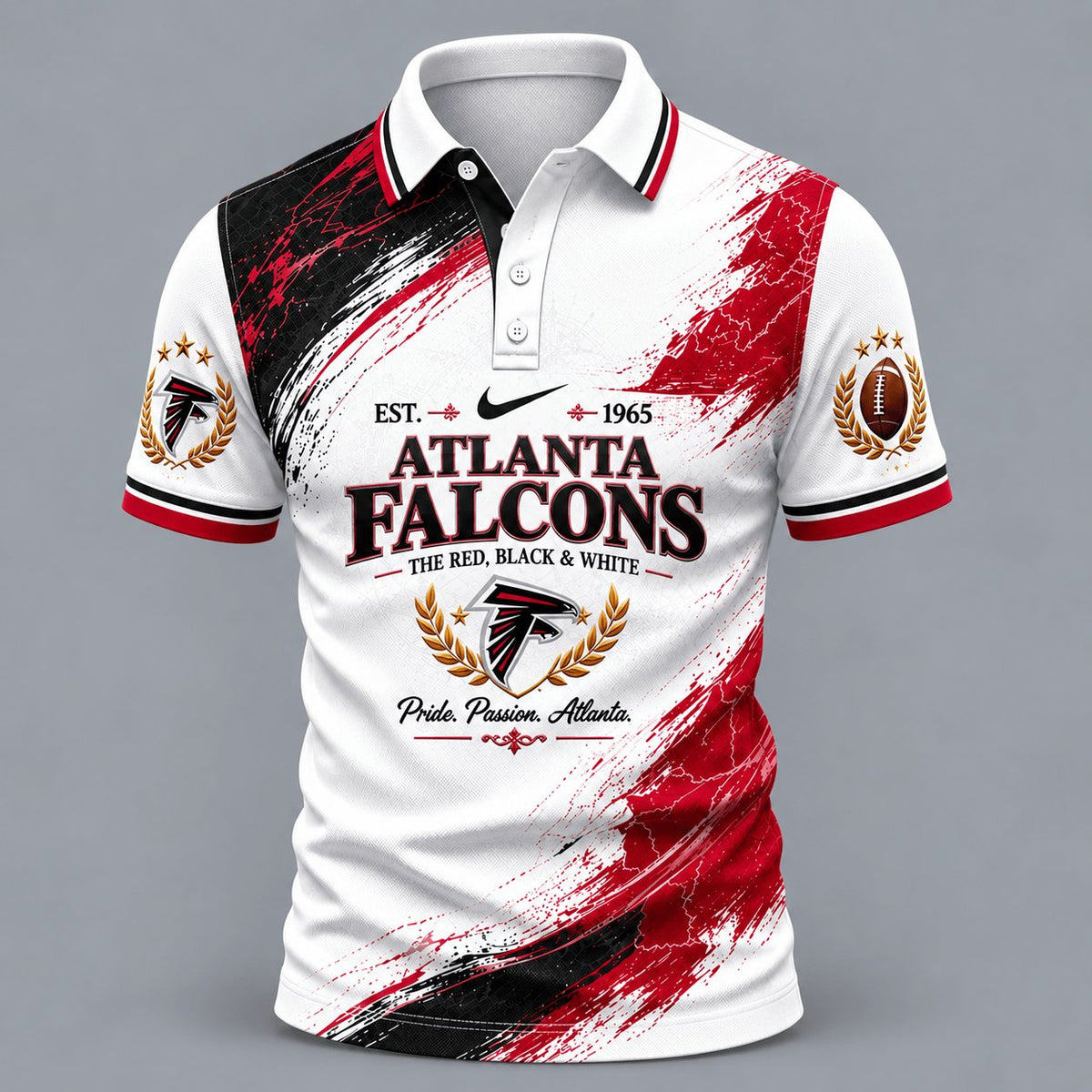 PREMIUM NFL X ATL EXCLUSIVE Classic Fan Polo Limited Edition