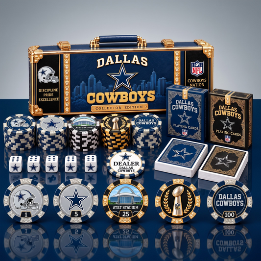 PREMIUM NFL X DC EXCLUSIVE POKER TOURNAMENT SET LIMITED EDITION