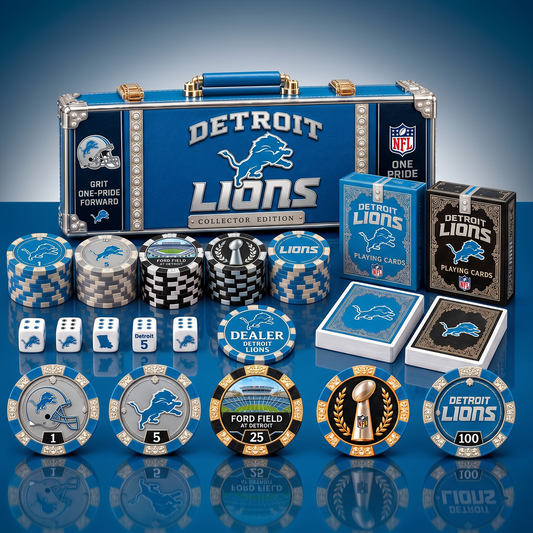 PREMIUM NFL X DL EXCLUSIVE POKER TOURNAMENT SET LIMITED EDITION