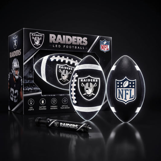 PREMIUM NFL X LV EXCLUSIVE PERSONLIZED 3D LIGHT-UP LED FOOTBALL GIFT FOR FAN LIMITED EDITION