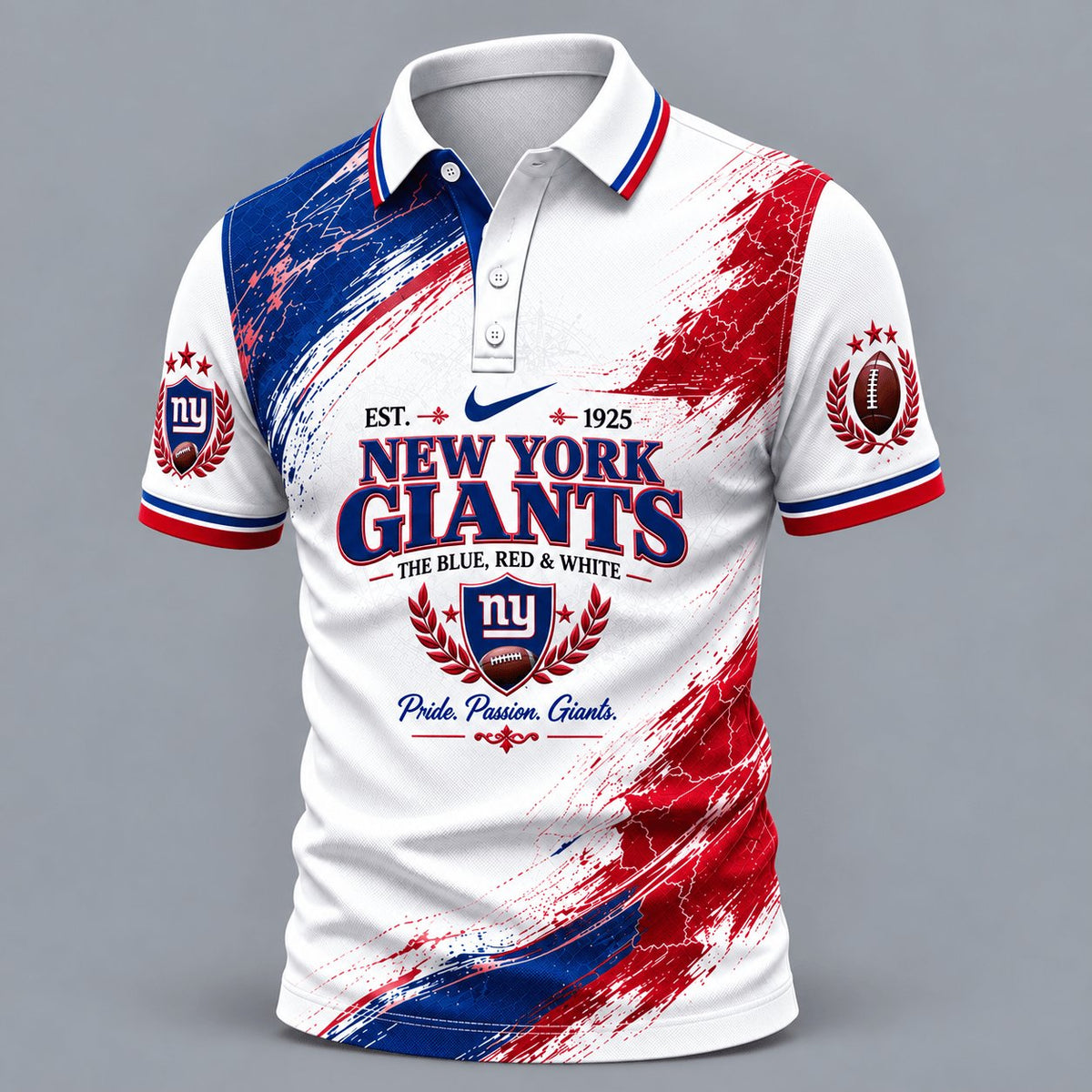 PREMIUM NFL X NYG EXCLUSIVE Classic Fan Polo Limited Edition