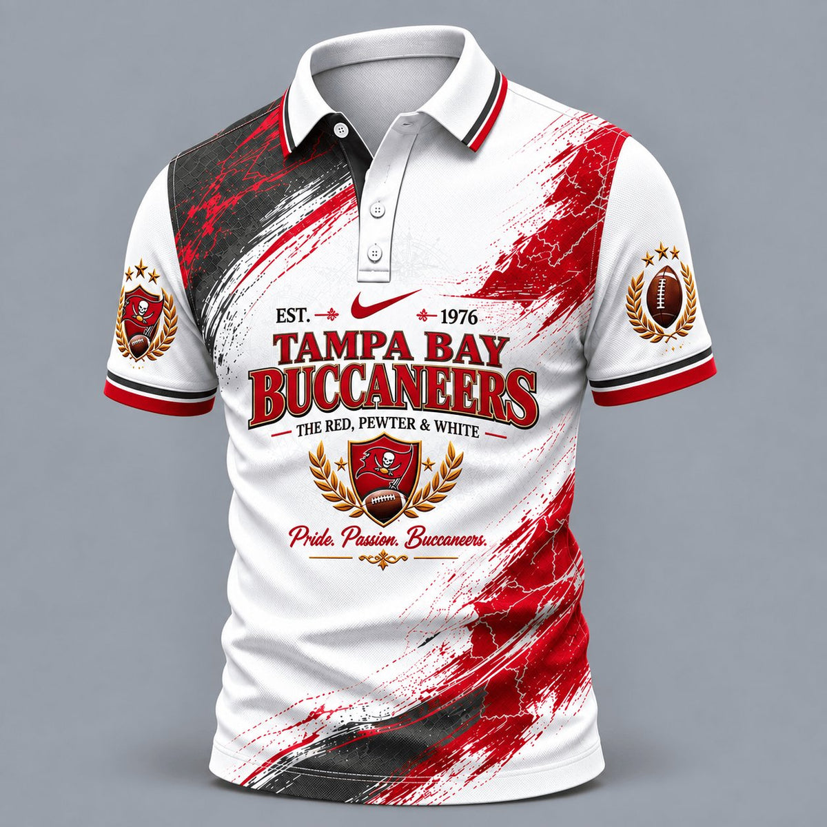 PREMIUM NFL X TB EXCLUSIVE Classic Fan Polo Limited Edition