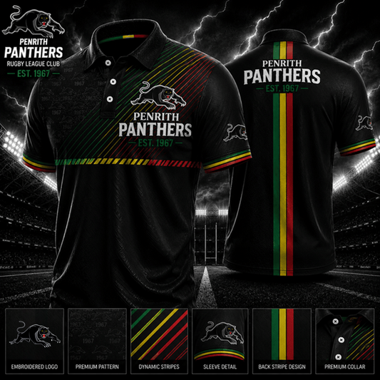PREMIUM NRL X PP LUXURY GAMEDAY POLO SHIRT LIMITED EDITIONS 240626