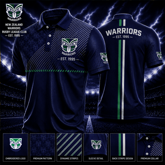 PREMIUM NRL X WAR LUXURY GAMEDAY POLO SHIRT LIMITED EDITIONS 240626