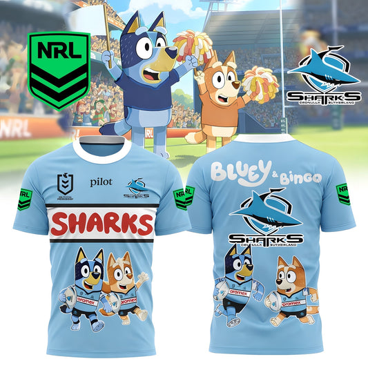 PREMIUM NRL X CS Bluey & Bingo POLO SHIRT ’??? Limited 2026 NDT LVH