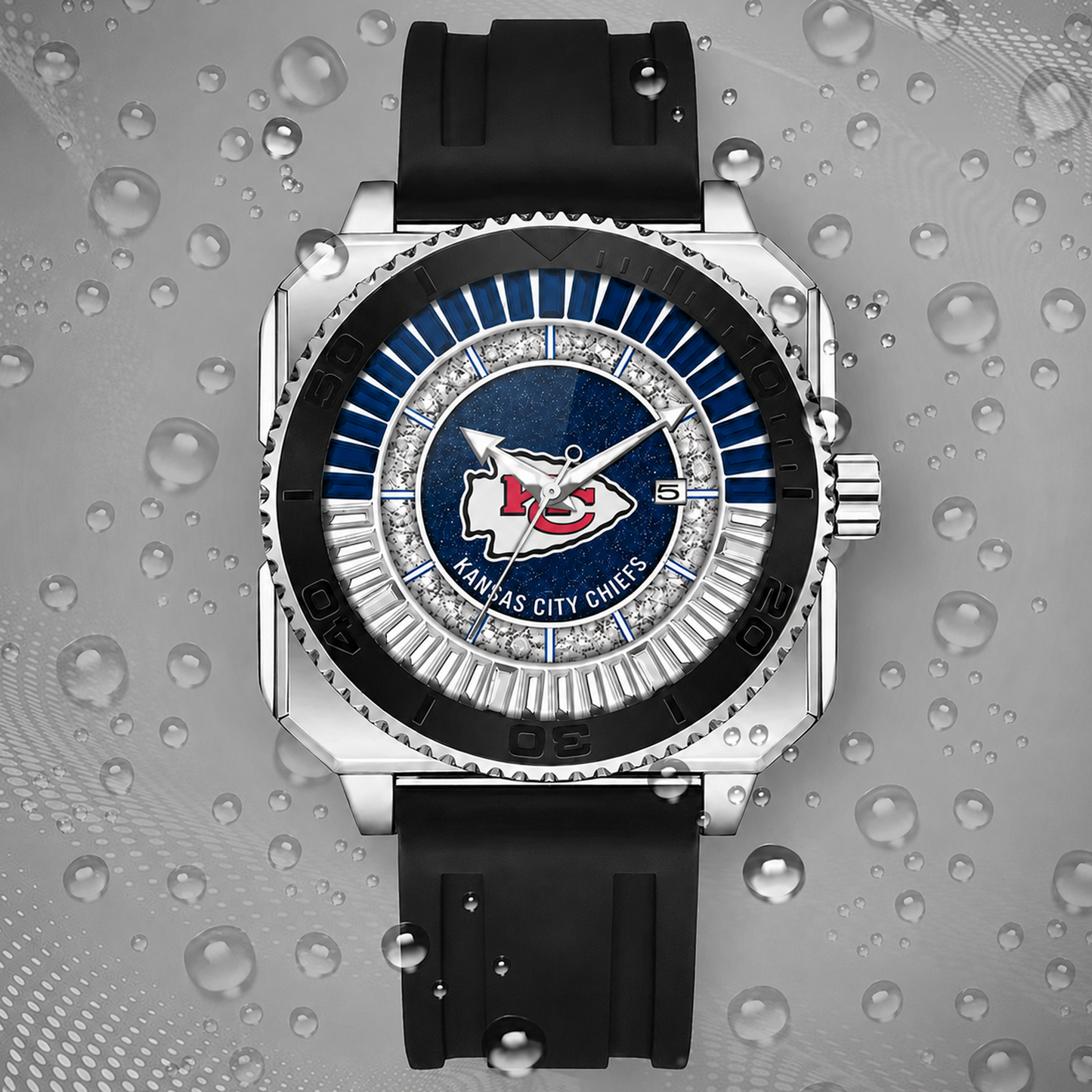 PREMIUM NFL X KCC EXCLUSIVE HC La Chaux-de-Fonds WATCH Limited Edition NDT VHM 140726