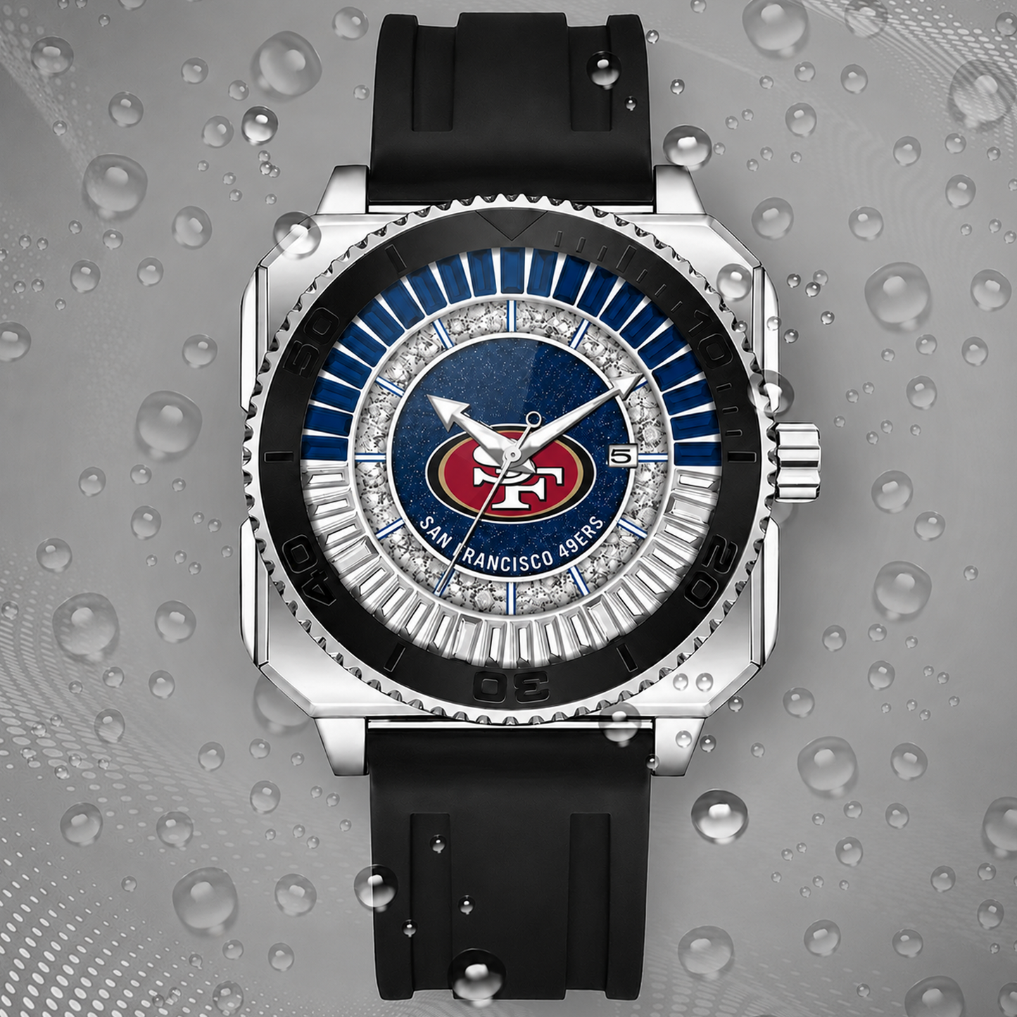 PREMIUM NFL X SF49 EXCLUSIVE HC La Chaux-de-Fonds WATCH Limited Edition NDT VHM 140726