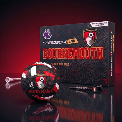 PREMIUM EPL X BOU EXCLUSIVE PERSONALIZED GOLF BALL SET LIMITED EDTION