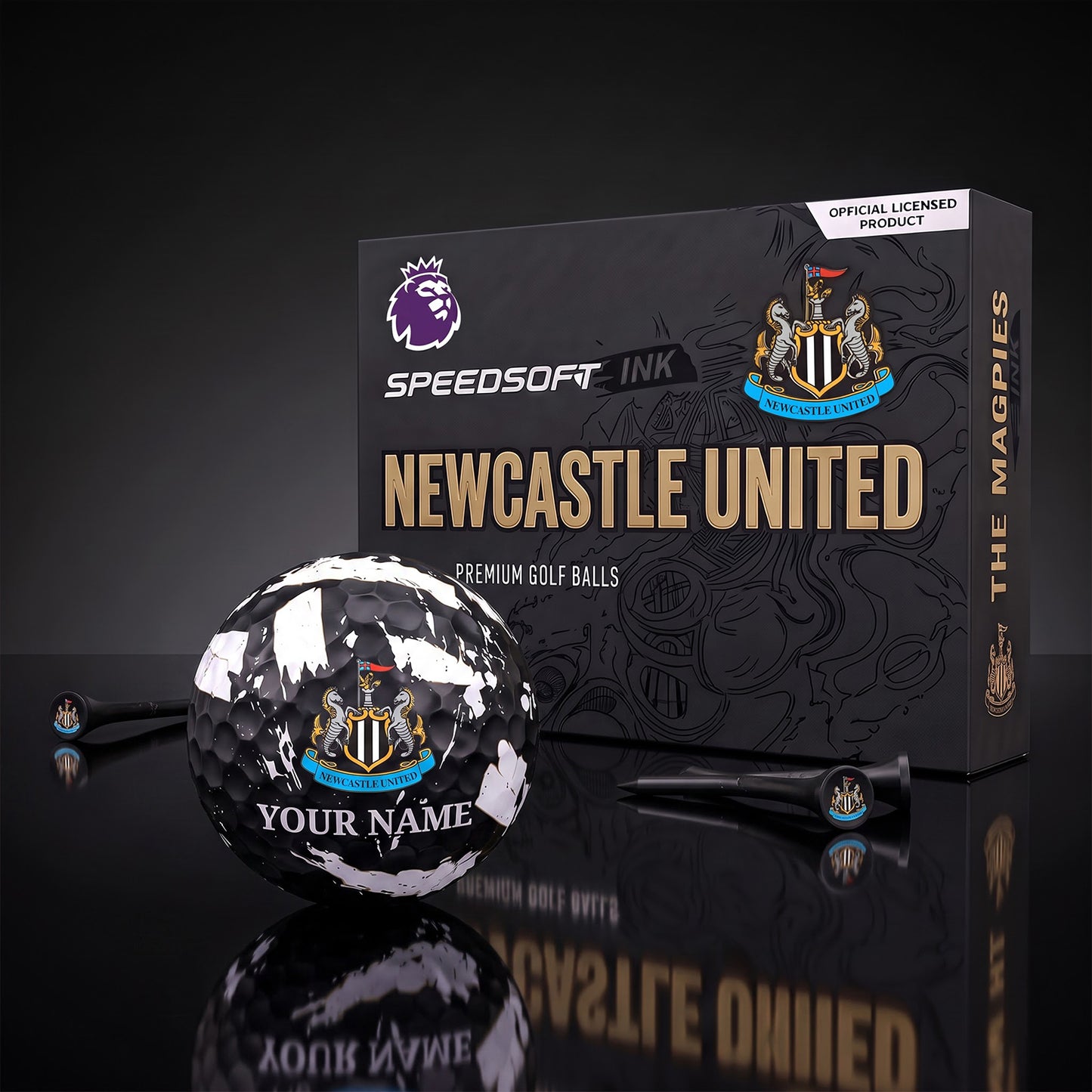 PREMIUM EPL X NEW EXCLUSIVE PERSONALIZED GOLF BALL SET LIMITED EDTION