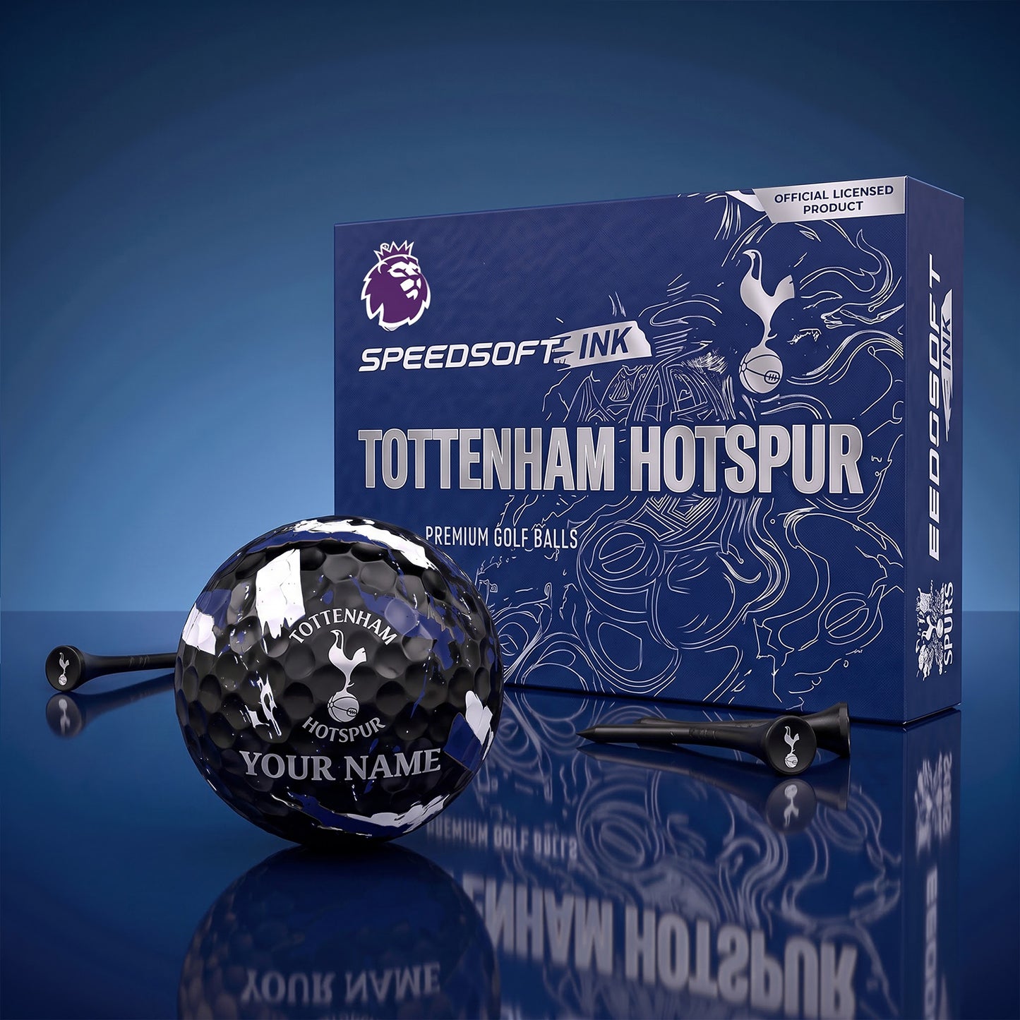 PREMIUM EPL X TOT EXCLUSIVE PERSONALIZED GOLF BALL SET LIMITED EDTION