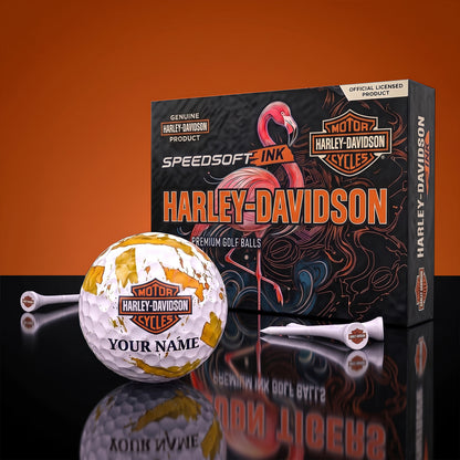 PREMIUM HARLY X HARL EXCLUSIVE PERSONALIZED GOLF BALL SET LIMITED EDTION NDT NHM 270726