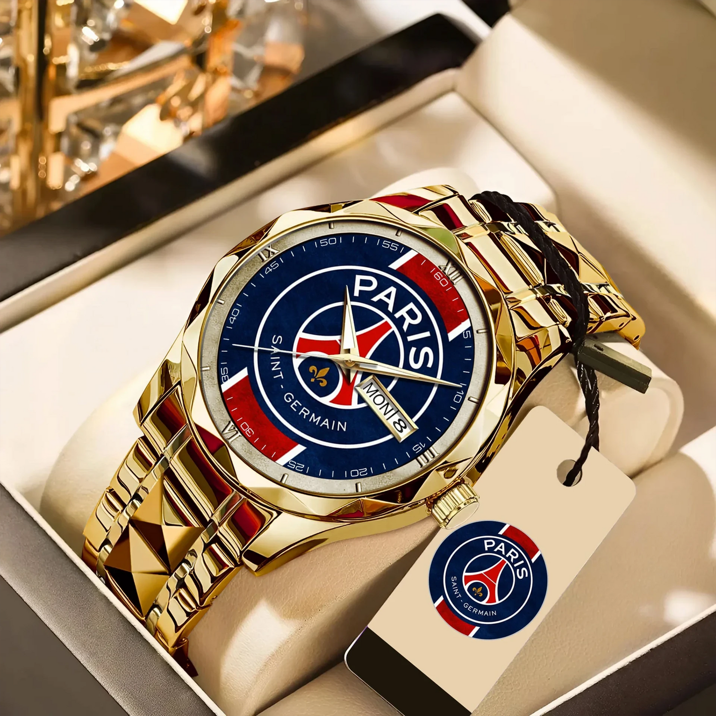 PSG Champions League Final 2026 - Alloy Luxury Quartz Watch 1405 DatND DVT