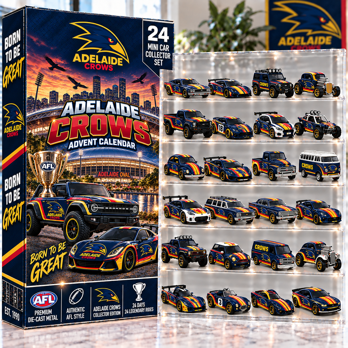 Premium AFL AC Mini Car Advent Calendar V4