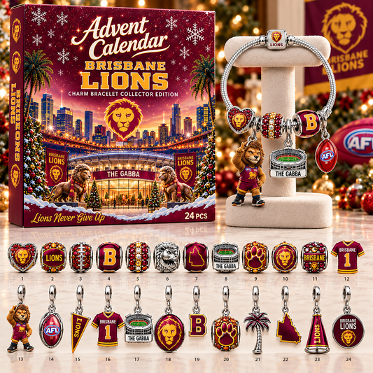 Premium AFL BL Advent Calendar Charm Bracelet Set V5