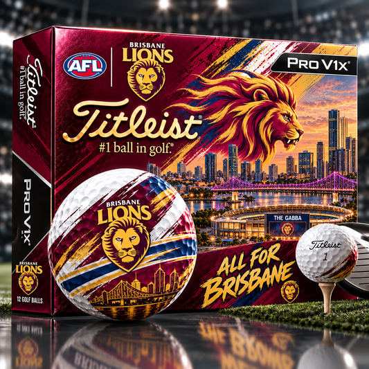 Premium AFL BL x Titleist Pro V1 Skyline & Stadium Golf Balls Set