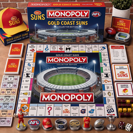 Premium AFL GCS Monopoly Collector’s Edition Board Game
