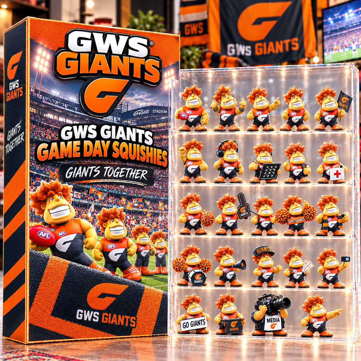 Premium AFL GWS Game Day Advent Calendar V6