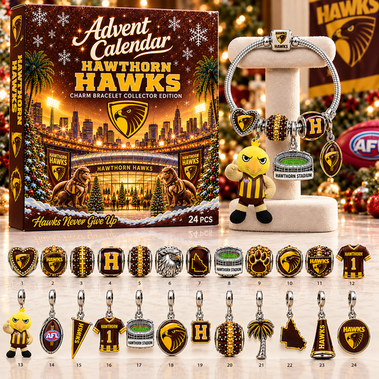 Premium AFL HAW Advent Calendar Charm Bracelet Set V5