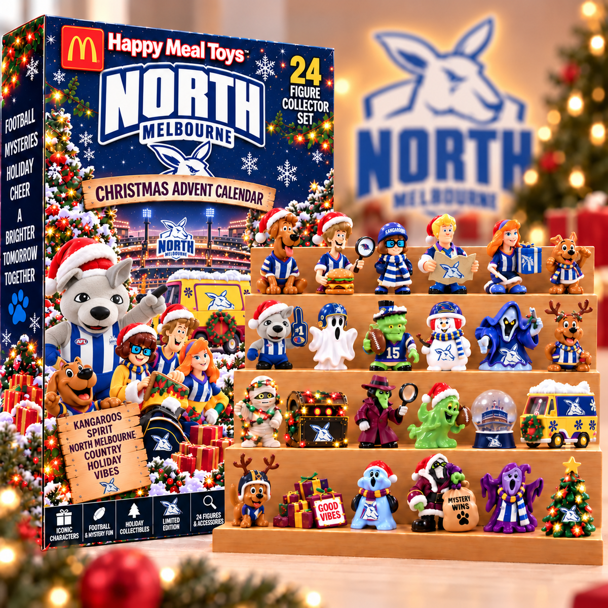 Premium AFL NM Christmas Crossover Advent Calendar V9