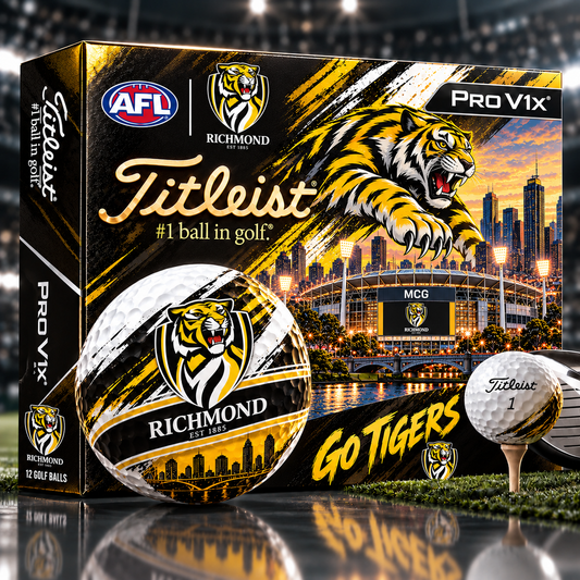 Premium AFL RIC x Titleist Pro V1 Skyline & Stadium Golf Balls Set