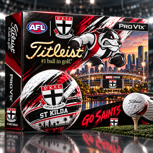 Premium AFL SK x Titleist Pro V1 Skyline & Stadium Golf Balls Set