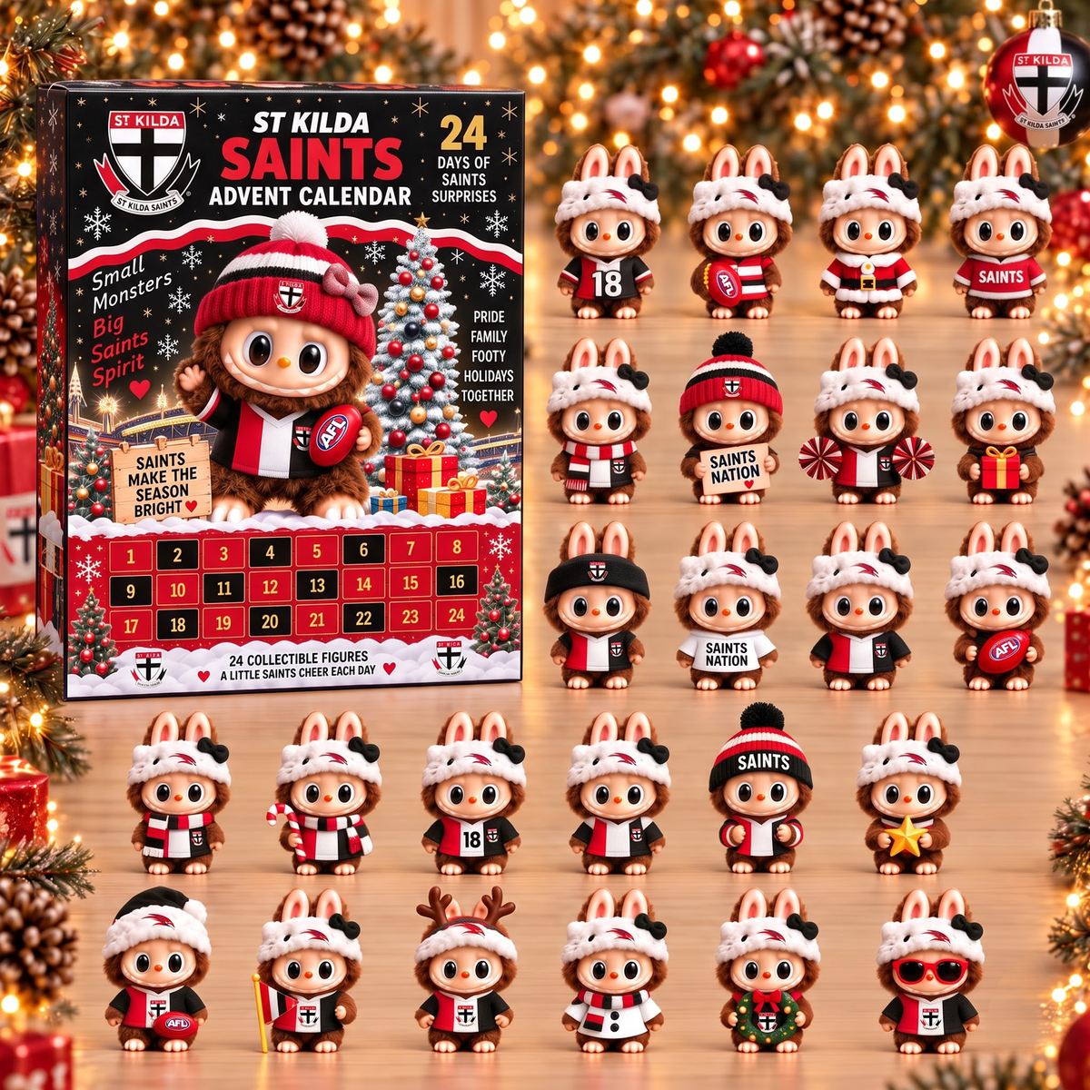 Premium AFL SKS x Labubu Christmas Avent Calendar V7