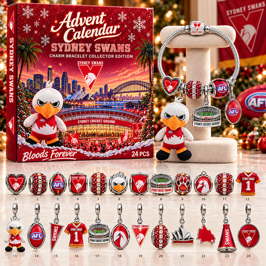 Premium AFL SS Advent Calendar Charm Bracelet Set V5