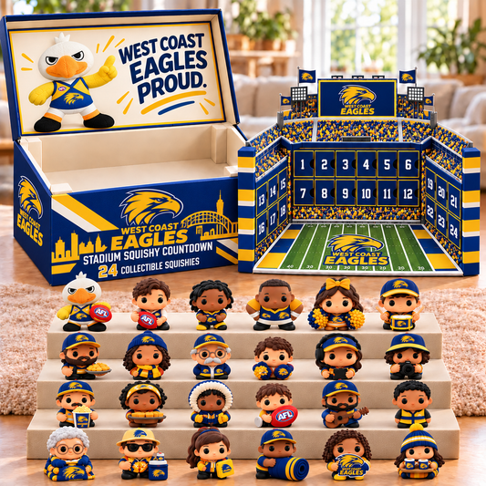 Premium AFL WCE Stadium Squishy Advent Calendar V8