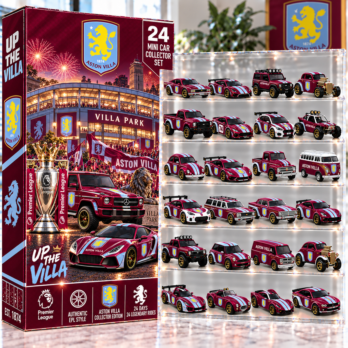 Premium EPL AVL Mini Car Advent Calendar V4