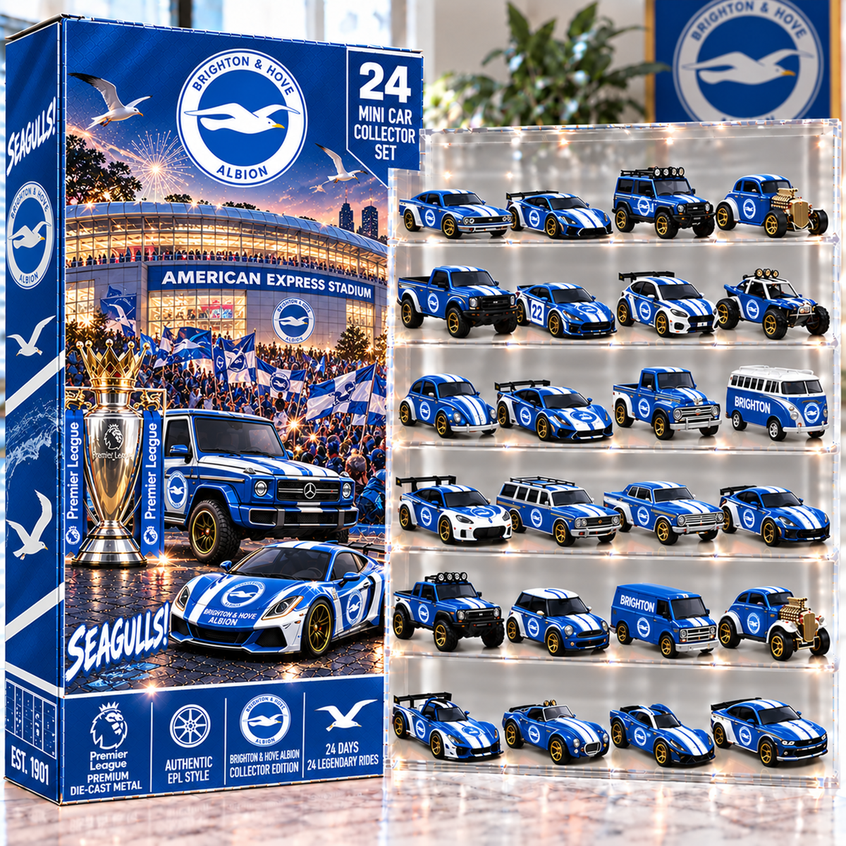 Premium EPL BHA Mini Car Advent Calendar V4