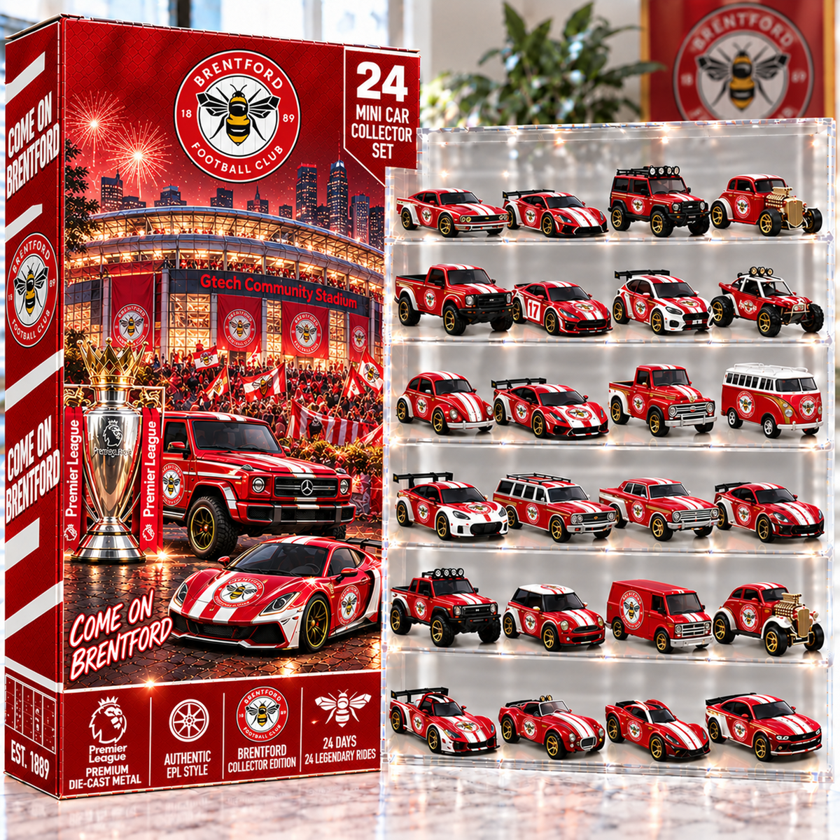 Premium EPL BRE Mini Car Advent Calendar V4