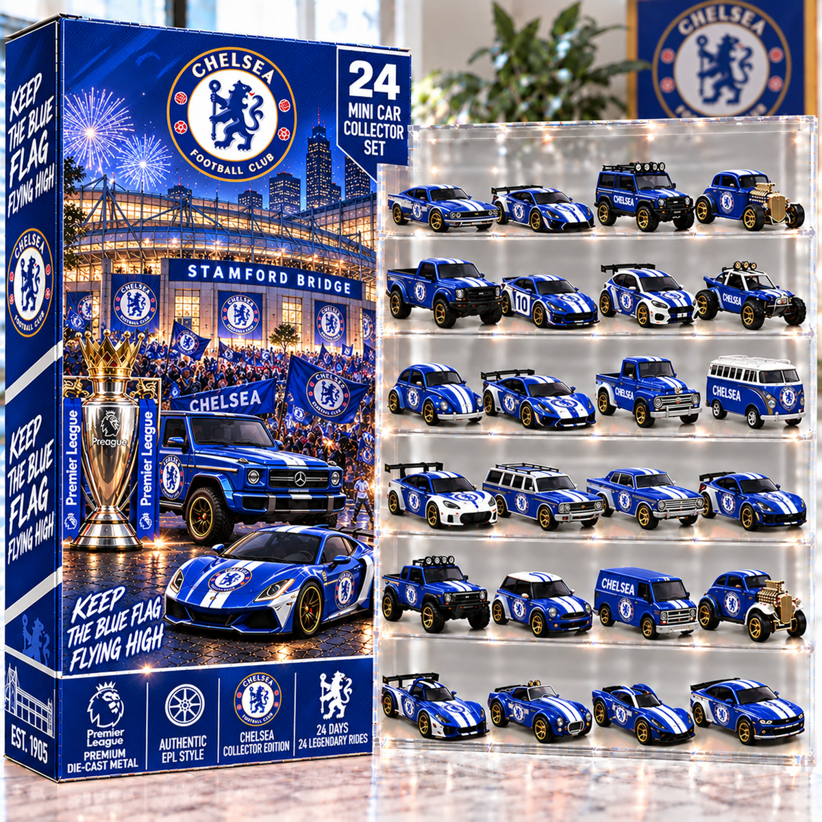Premium EPL CHE Mini Car Advent Calendar V4