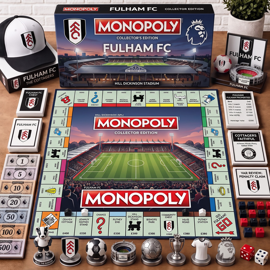 Premium EPL FUL Monopoly Collector’s Edition Board Game