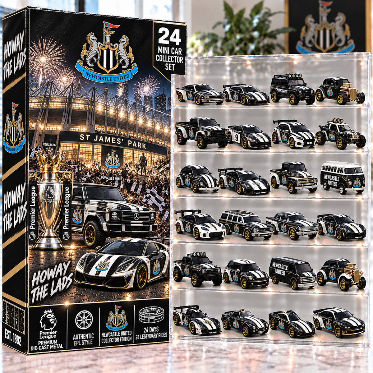 Premium EPL NEW Mini Car Advent Calendar V4
