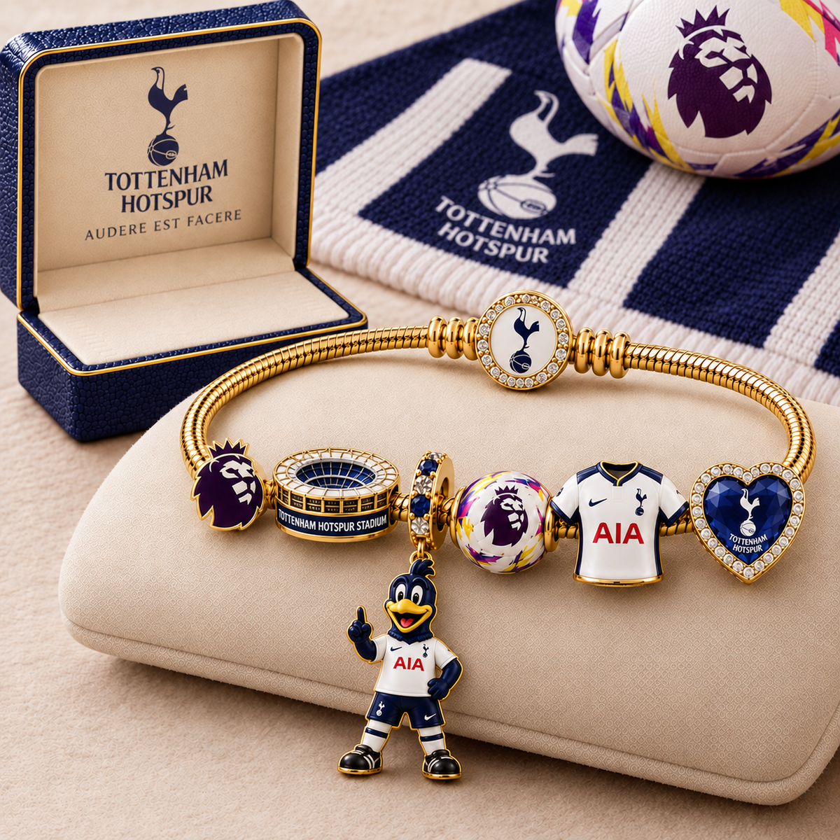 Premium EPL TOT Gold Charm Bracelet Set