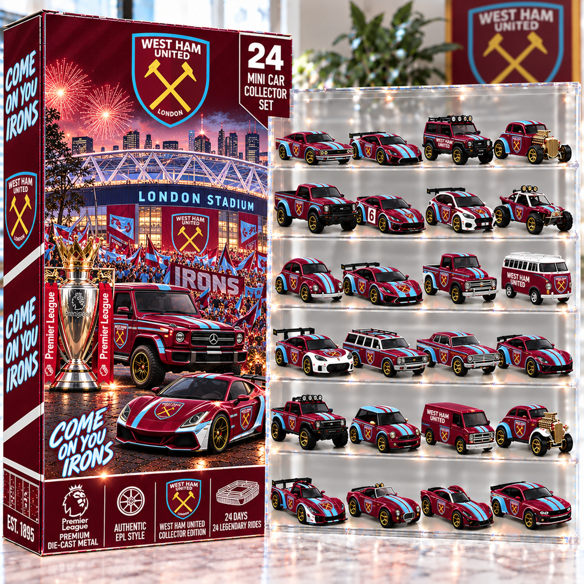 Premium EPL WES Mini Car Advent Calendar V4