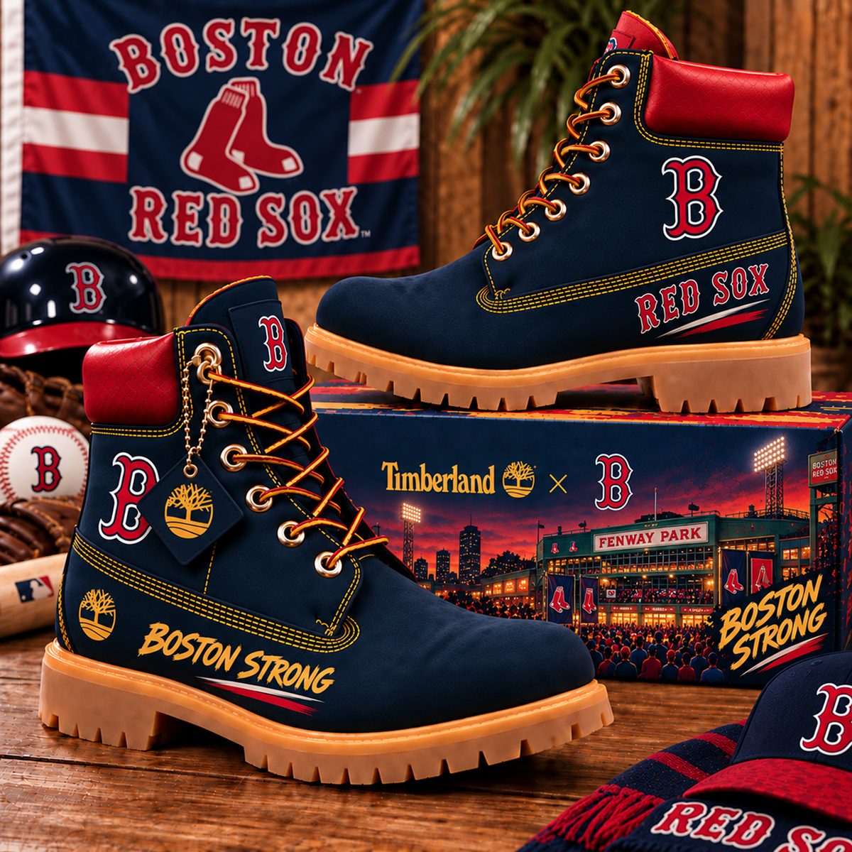 Premium MLB BOS Heritage Boots