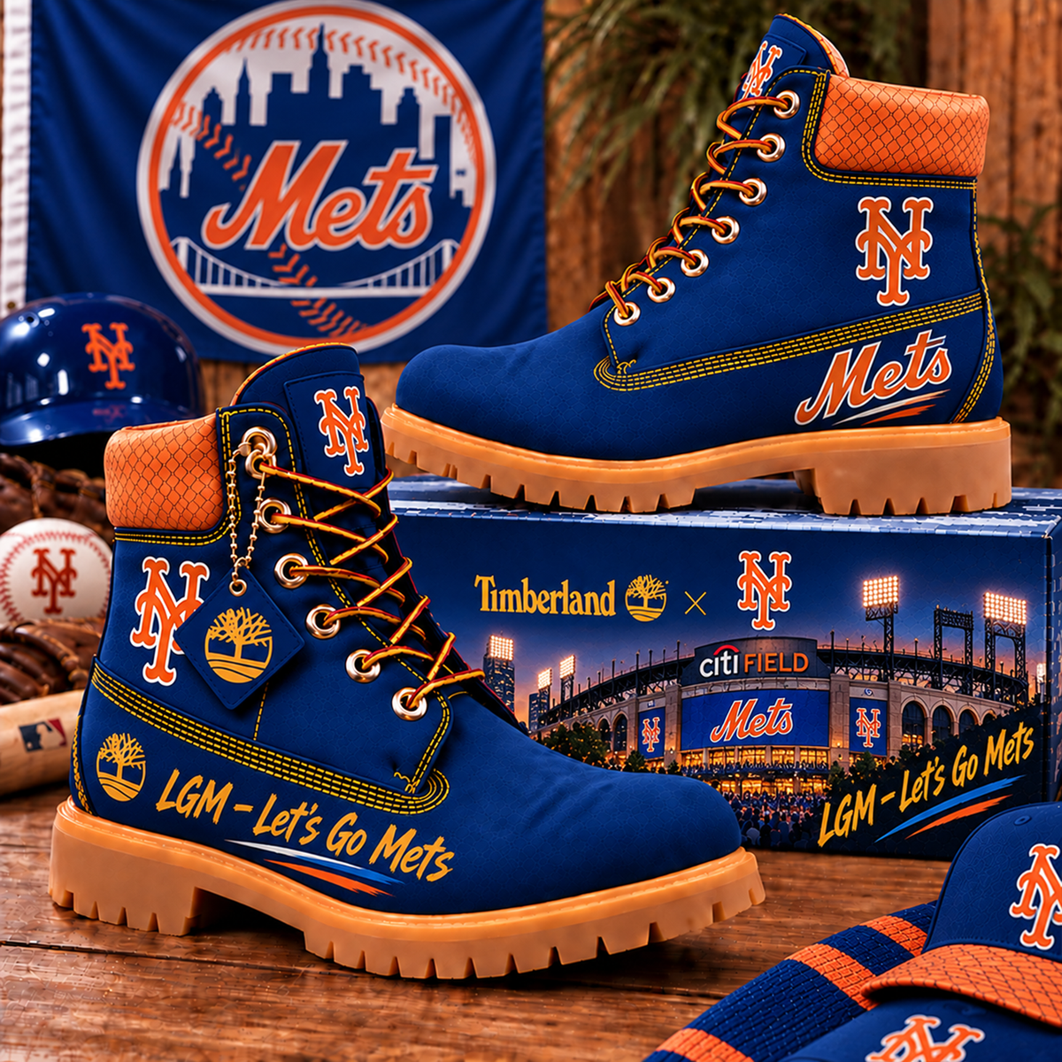 Premium MLB NYM Heritage Boots
