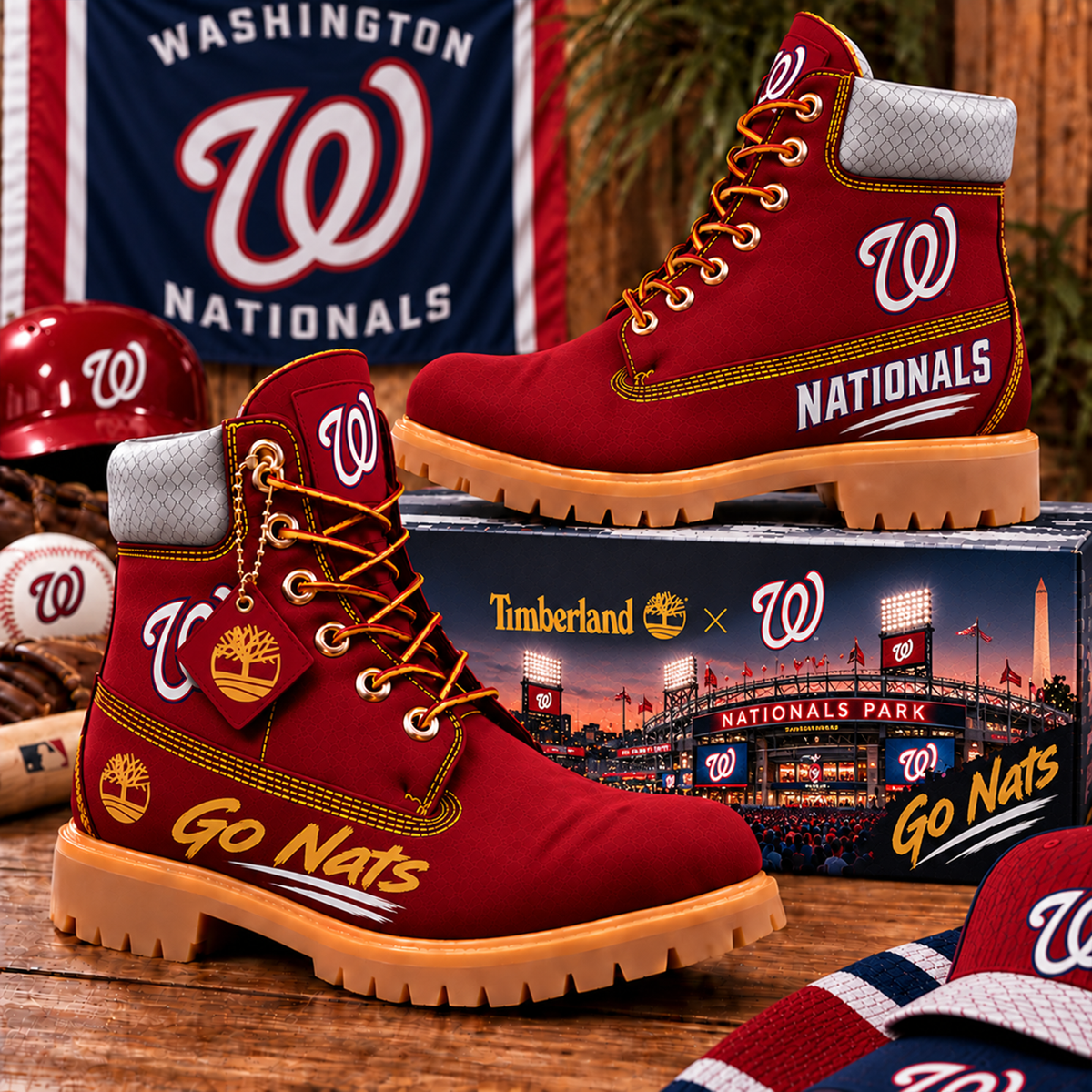Premium MLB WSH Heritage Boots
