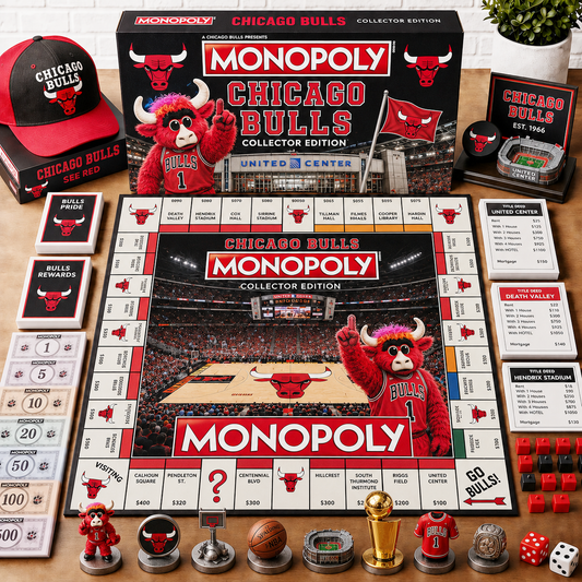 Premium NBA COB Monopoly Collector’s Edition Board Game NMD CTKT
