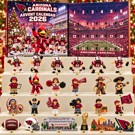 Premium NFL AC 24-Piece Football Collectible Advent Calendar V2