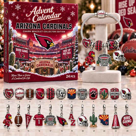 Premium NFL AC Advent Calendar Charm Bracelet Set V5