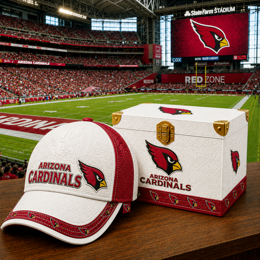 Premium NFL AC Embossed Leather Cap