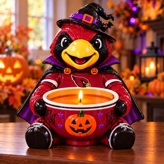 Premium NFL AC Halloween Candle Holder